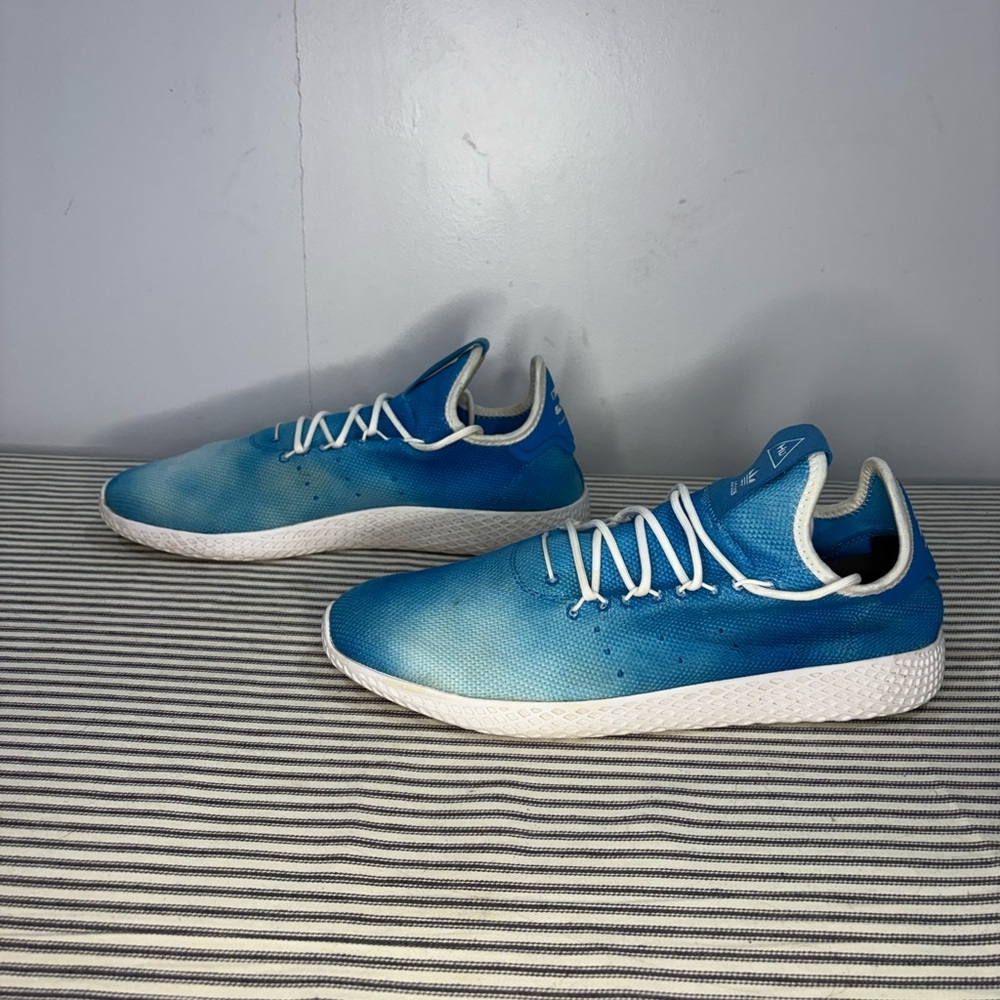 Size 12 - adidas Pharrell x Tennis Hu Holi Bright Blue
